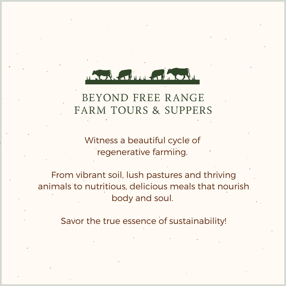 Beyond Free Range Farm Suppers