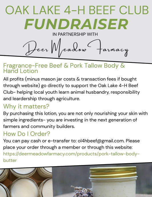 4-H Fundraiser Body Lotion